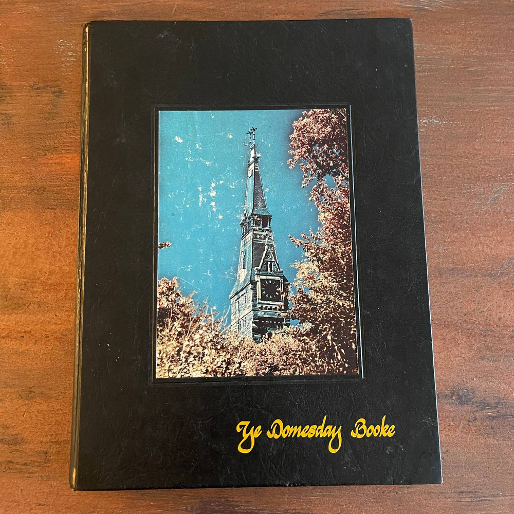 Ye Domesday Booke 1976 Georgetown University Illustrated Hard Cover